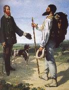 Gustave Courbet Bonjour Monsieur Courbet oil